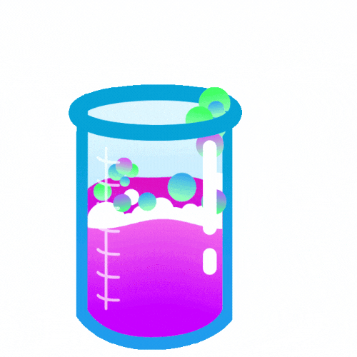 swirling beaker gif