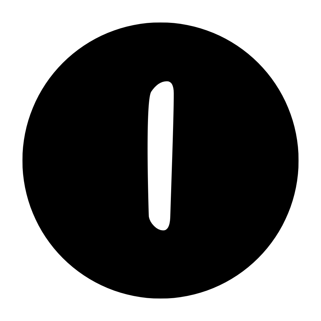 number one icon