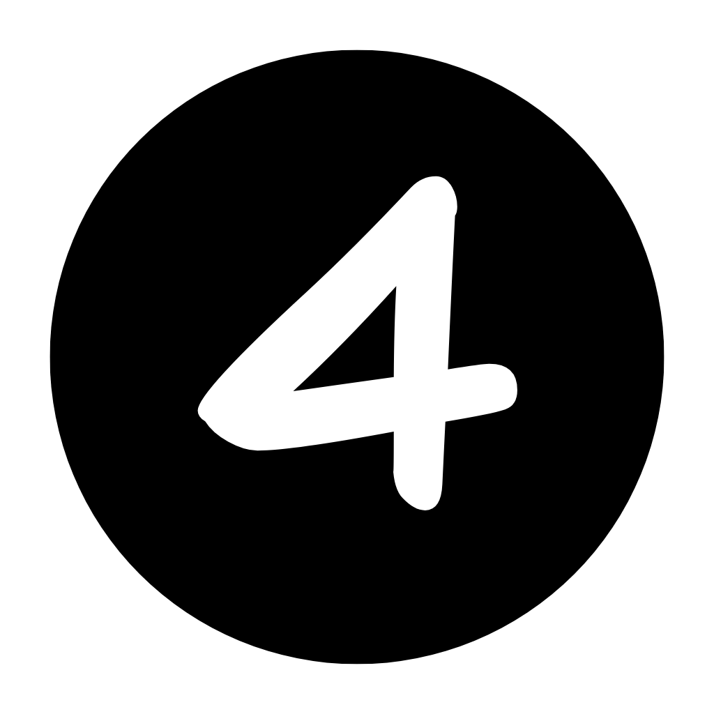 number four icon